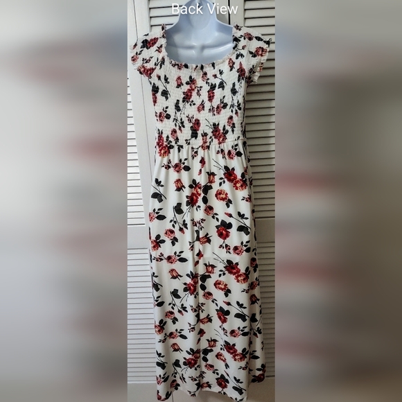 J for Justify Romantic Summer High Low Dress, size M, Floral Print - Picture 4 of 12